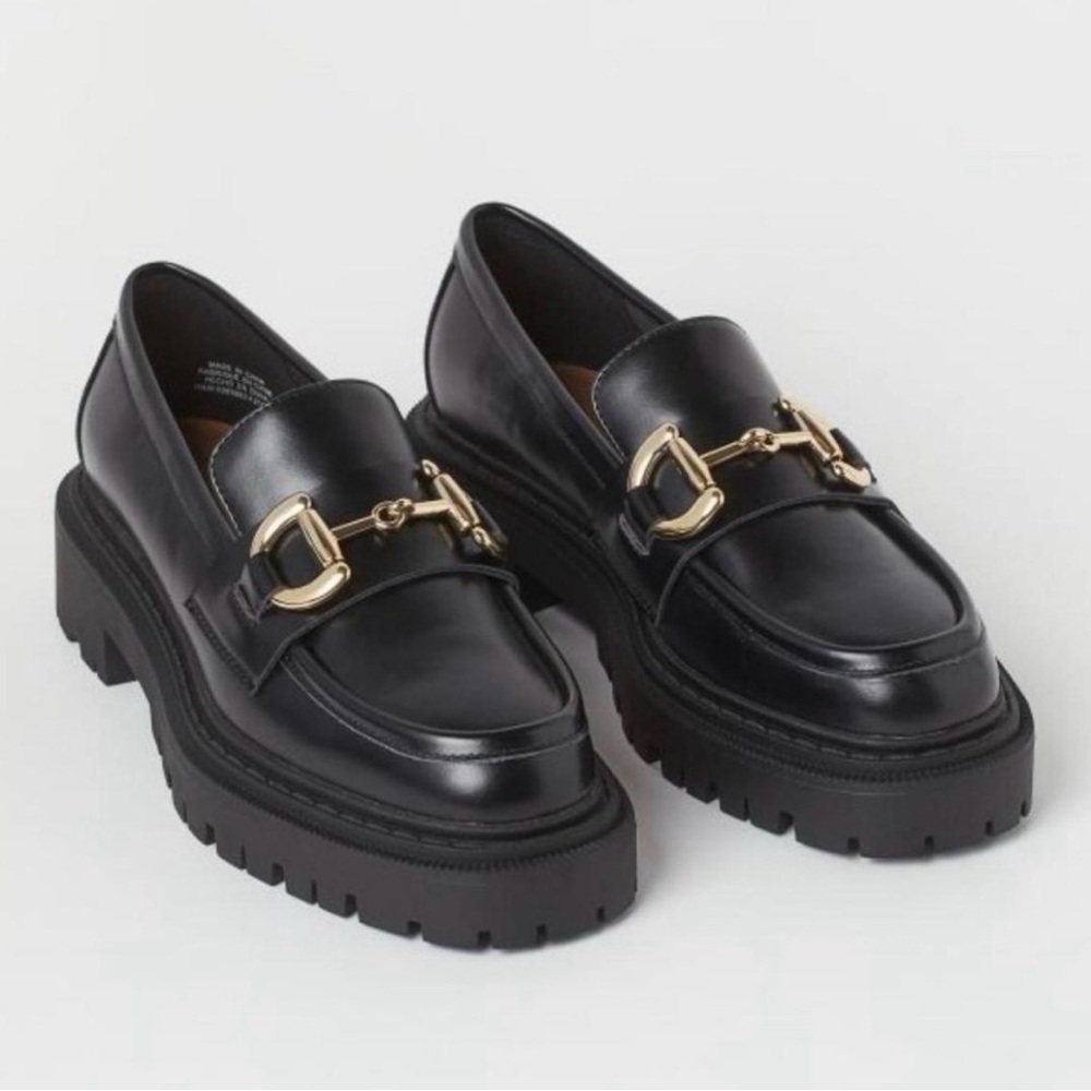 H&M Chunky Black Loafers
